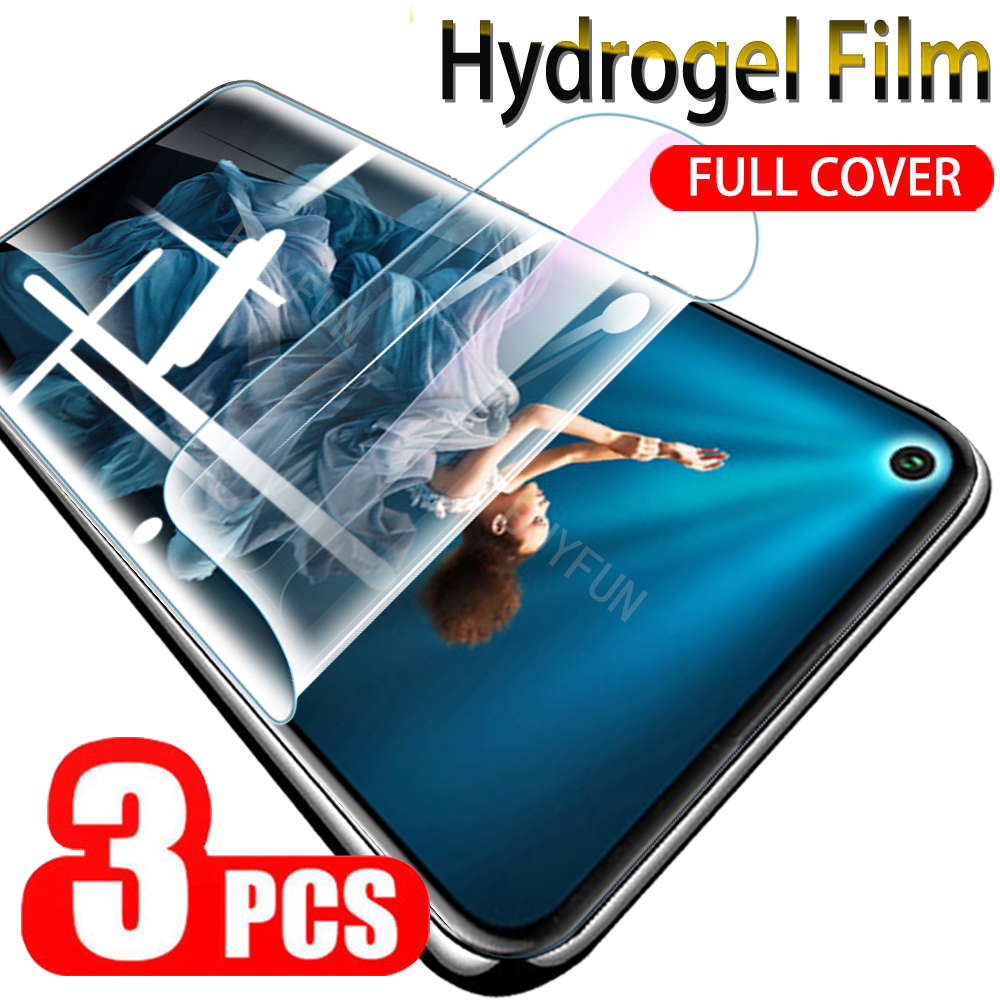 3Pcs Hydrogel Film Voor Huawei Honor 20 Pro 20i 20S Veiligheid Water Gel Film Op Hauwei Honer 20 honor20 Beschermende Film Niet Glas