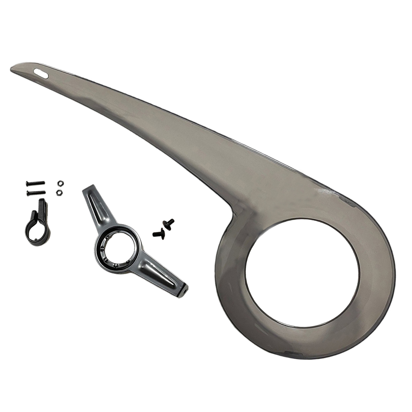 Easy Install Bike Chain Cover Protector Accessories 32T-38T for Bicycle,Chain Guard Cover Guard Replacement Part protector Bike: WHITE