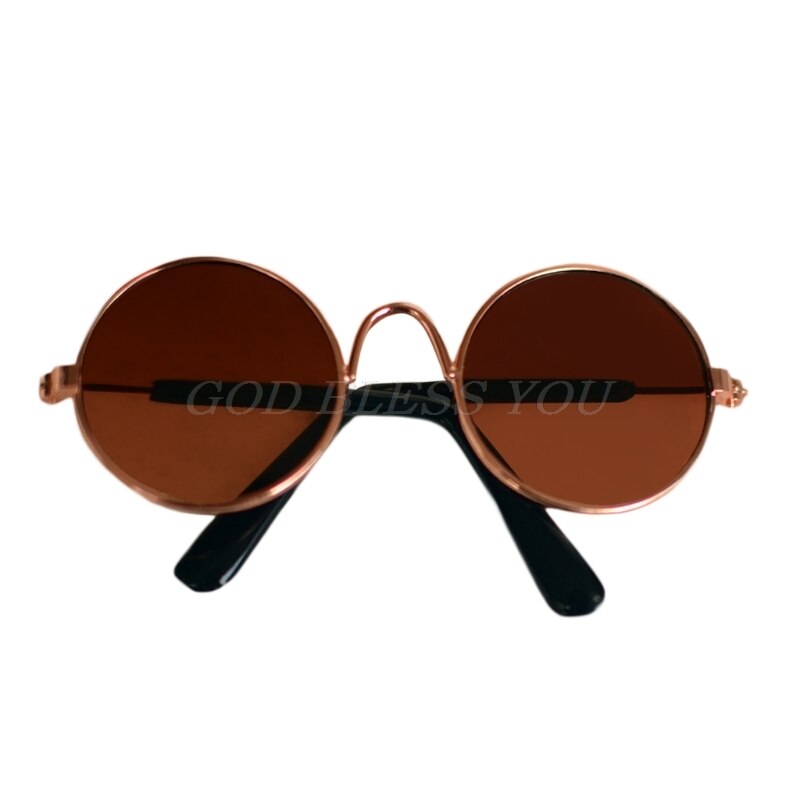 Doll Cool Glasses Pet Sunglasses for bjd Blyth Toy Photo Props R9JC: 6