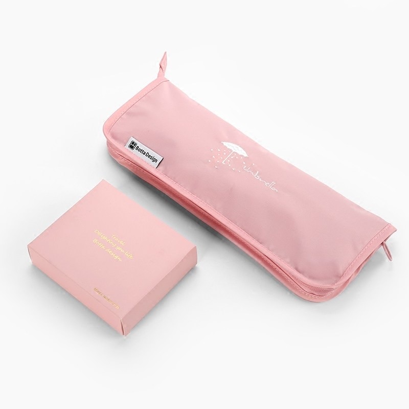 E-FOUR Portable Umbrella Storage Bag Water-Absorbing Travel Umbrella Cover Case with Zipper for Backpacks Purses Briefcases Car