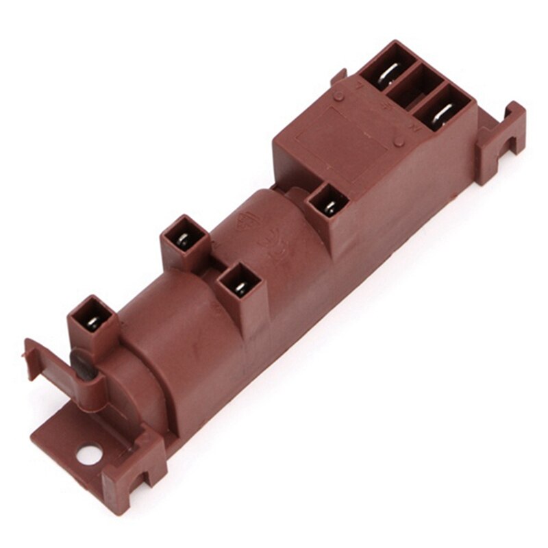 Top Deals 2Pcs 220V Gas Stove AC Pulse Igniter with 4 Terminals Gas Water Heater Parts Spark Igniter for Cooktop Range