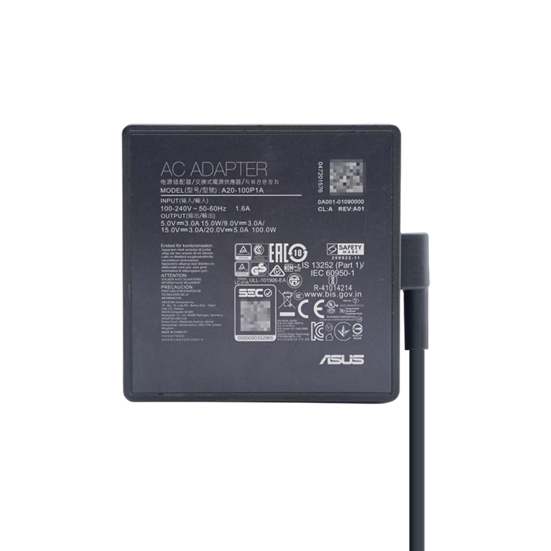 20V 5A 100W Type-C USB-C AC Adapter Power Laptop Charger For Asus ROG Flow Z13 ) GZ301 GZ301ZE GZ301ZC GZ301ZA / X13 )