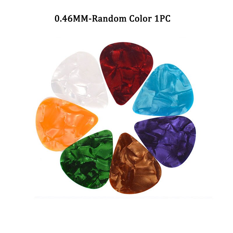 Transparent detachable music decal notes piano keyboard stickers 54/61 or 88-key electronic piano spectrum sticker symbol: Guitar Picks Random