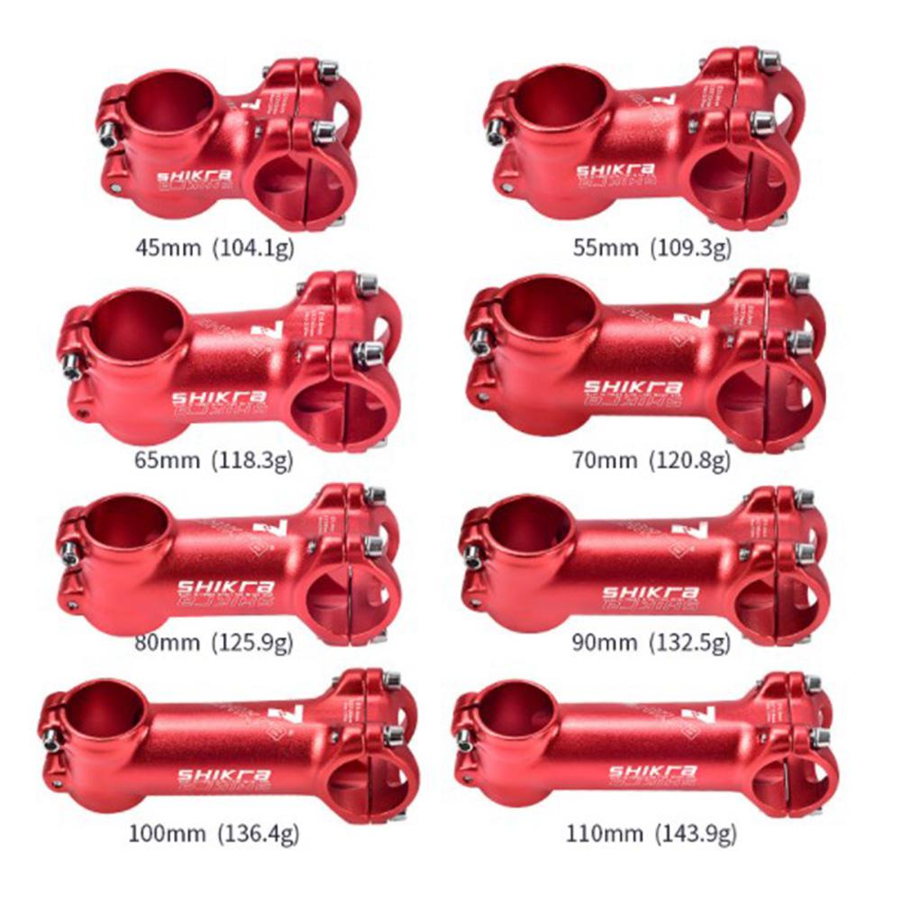 Bike Stem MTB 31.8*45/55/65/70/80/90/100/110mm Short Stem Bicycle part Bike Stem Ultralight Stem