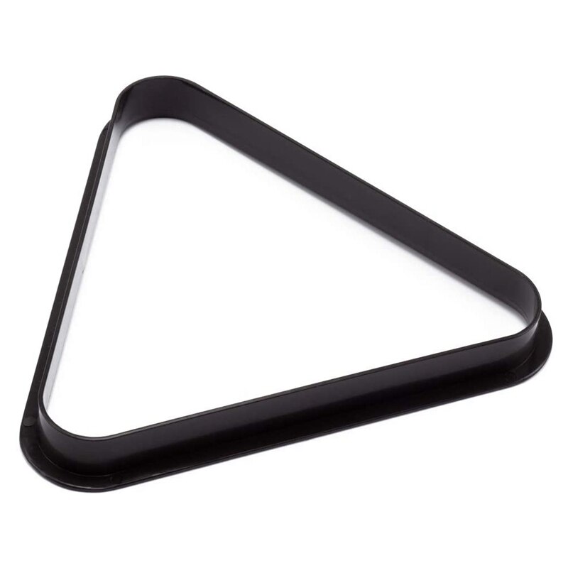 9-Ball Pool Triangle Rack - Professional Plastic Billiards Ball Rack, Pack Of 2