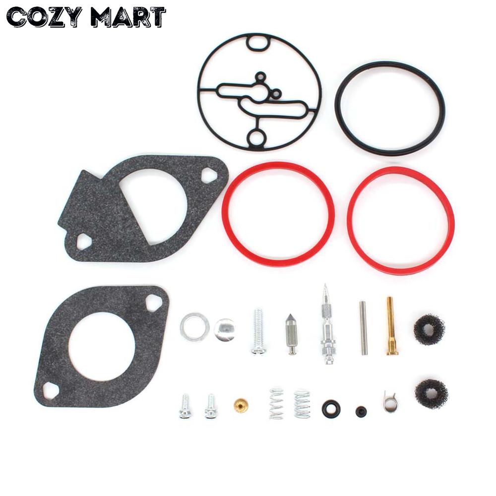 2 sæt karburator reparation genopbygningssæt til briggs & stratton 698620 799727 eftersyn 14hp 15hp 16hp 17hp 18hp