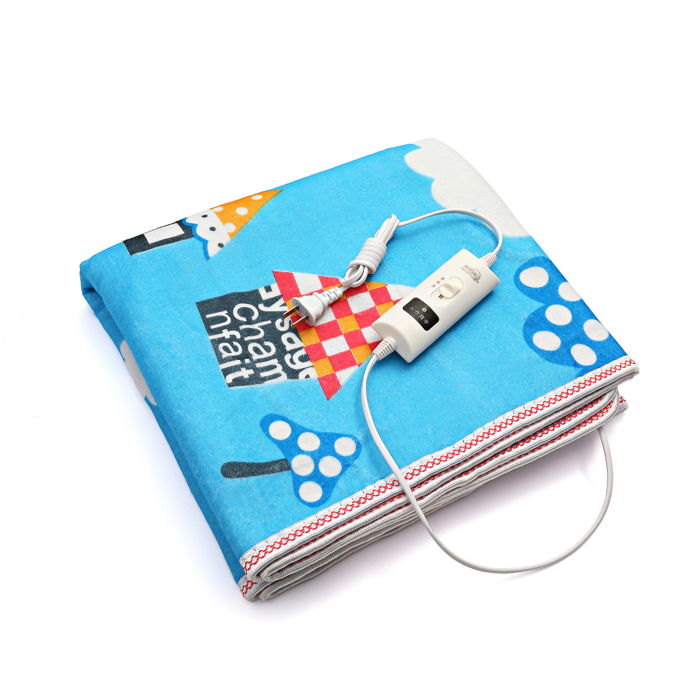 220V koc podgrzewany materac elektryczny zagęścić termostat koce elektryczne bezpieczeństwo grzejący koc elektryczny ciepły podgrzewany pled