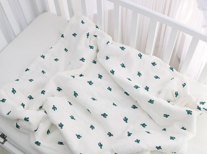 Tecknat täcke bambu baby muslin filt muslin träd swaddle bättre än anais baby/bambu filt spädbarnssjal