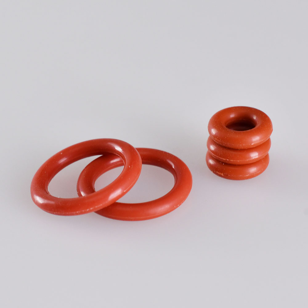 Silikon O-Ring Dichtung Kaffeemaschine VMQ Ölbeständig Hochtemperatur Silica Gel O Ring Dichtung Unterlegscheibe Schwarz Rot CS1-CS4