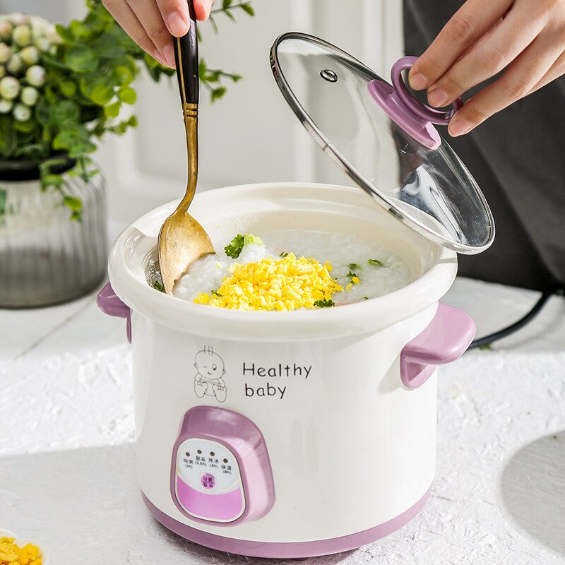 Bb brei topf, Baby topf, Baby brei topf, kochtopf, keramik kleine topf, elektrische Mini automatische lebensmittel ergänzung topf