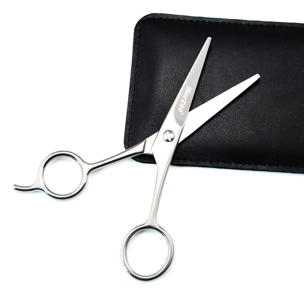 Stainless Steel Facial Hair Scissors for Men Moustache Scissor Beard Trimming Grooming Scissors and Safety Use