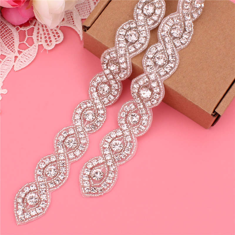 Steentjes Trouwjurk Riem Sliver Crystal Bridal Sash Diamant Bruids Riem Voor Vrouwen Jurken: silver
