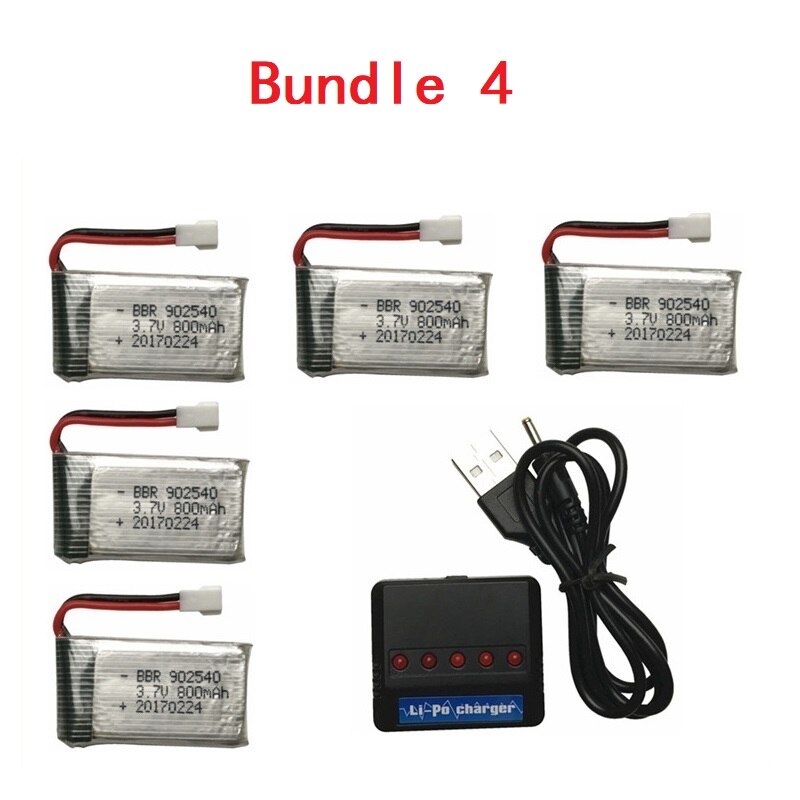 3.7V 800mAh lipo Battery and Charger for SYMA X5 X5C X5HW X5SW M68 For RC Camera Droens Qaudcopter Spare 902540 Battery Parts