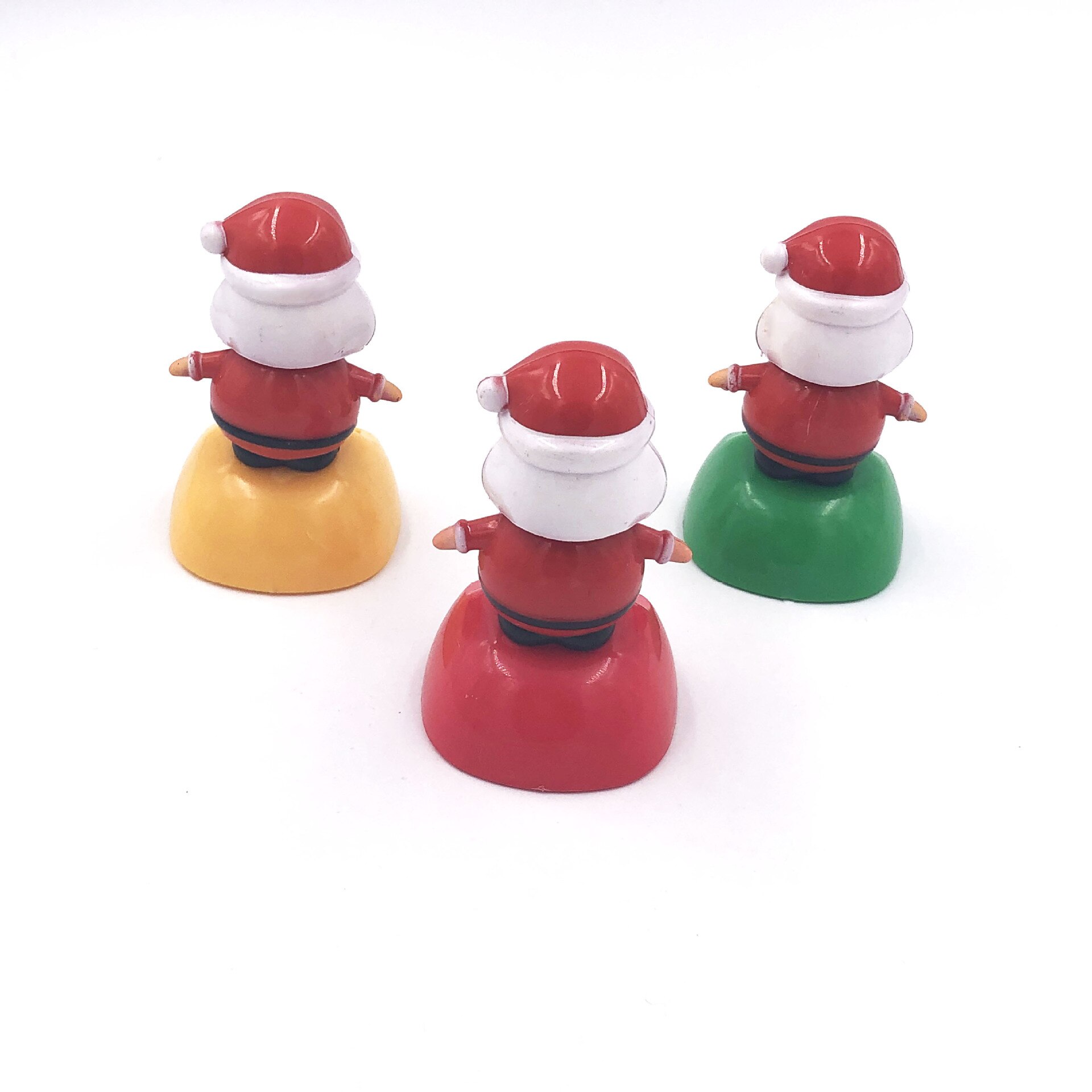 Kerstman Auto Decoratie Kerst Auto Solar Hoofd Pop Kerst Decoratie Auto-interieur