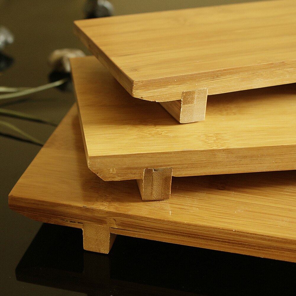 Bamboo Sushi Board Rectangular Sushi Platform Cooking Sashimi Japanese And Korean Cuisine Tableware Serving Plate Tray