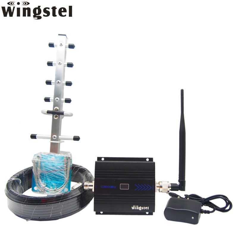 MINI GSM 900MHz Mobile Signal Booster 2G 3G 4G Signal Repeater for Cell Phones