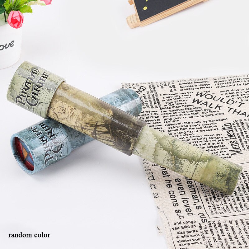 1 PCS Kaleidoscopes Kinder Spielzeug Skalierbare Erweiterte Rotation Einstellbar Kaleidoskop Phantasie Farbe Welt Pädagogisches Spielzeug Für Kinder