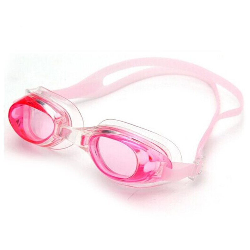 Volwassen Zwembril Clear Lens Anti-fog Sport Water Duiken Eyewear: pink