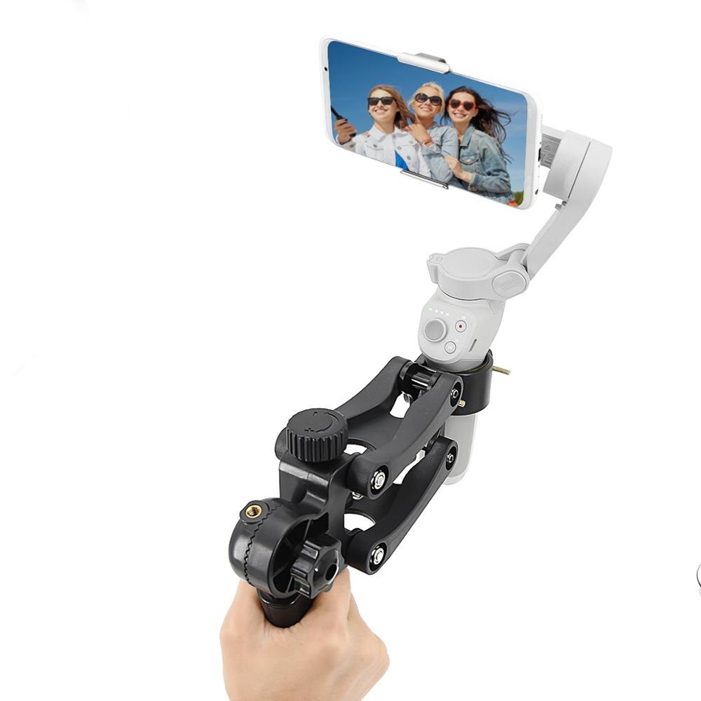 4th Axis Gimbal Stabilizer Shock Absorber Holder Hand Grip For Mobile Phone/ZHIYUN Smooth 4/Feiyu/DJI OM4 Camera Accessories