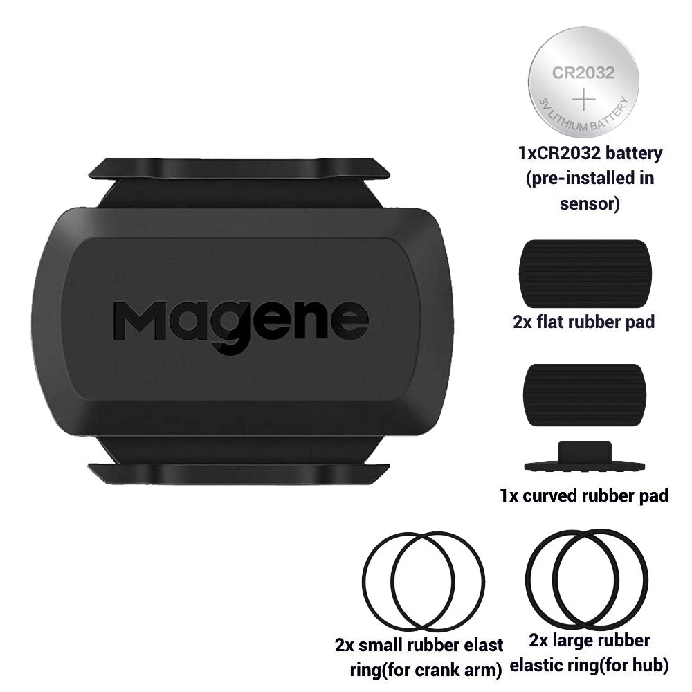 Sensor de cadencia de velocidad S3 +, Ordenador de bicicleta con Sensor Dual, Bluetooth ANT +, velocímetro para Strava, Garmin, Bryton, IGPSPORT: S3 Plus