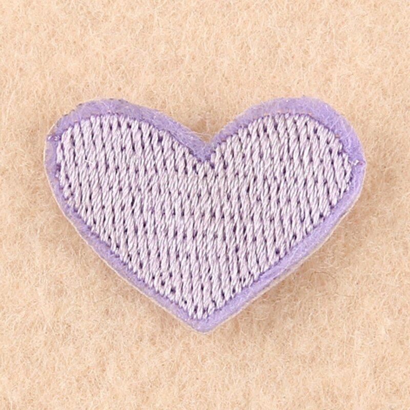 20 Stuks Leuke Mini Hart Naaien/Ijzer Op Applicaties Borduurwerk Patches Diy Kleding Arts N7MF