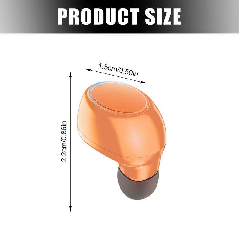 Mini True Draadloze Oortelefoon Onzichtbare Koptelefoon Voor Zowel Links Als Rechts Oren Ergonomische Mini Oordopjes Onzichtbaar Draadloze Oordopjes