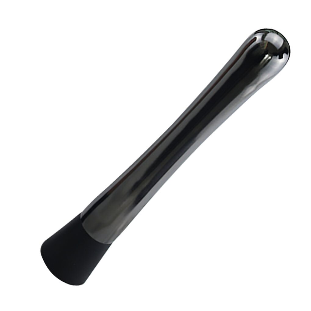 Batidora de cóctel de acero inoxidable para Bar, mezclador de bebida, fruta, hielo picado, herramienta de Bar, 1 ud.: Black
