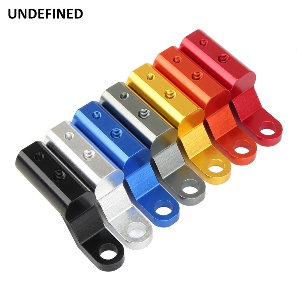 Motorfiets Uitbreiding Rack Rear View Stuur Spiegel Mount Adapter Motor Licht Extender Beugel Telefoon Houder Stand