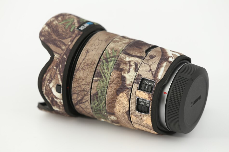 ROLANPRO Objektiv Tarnung Mantel für Kanon RF 24-105mm f4L IST USM Objektiv Schutzhülle Waffen Schutz fallen für Kanon SLR kamera: Urwald Tarnung
