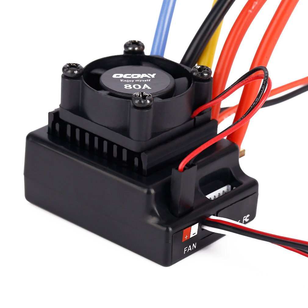 1/10 80A Adjustable Sensored/Sensorless Brushless ESC For Car Truck