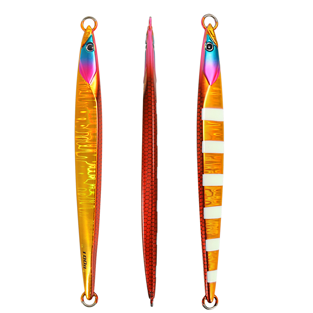 JIGGING PRO 100g 120g 150g Vertical Jig Speed Metal Jig Asymmetrical Jigging Lure Saltwater Fishing Bait
