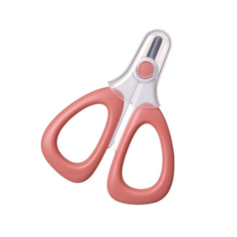 Segurança prego clippers tesoura cortador para o bebê recém-nascido conveniente diariamente concha do prego do bebê tesoura manicure ferramenta do prego do bebê tesoura: Default Title