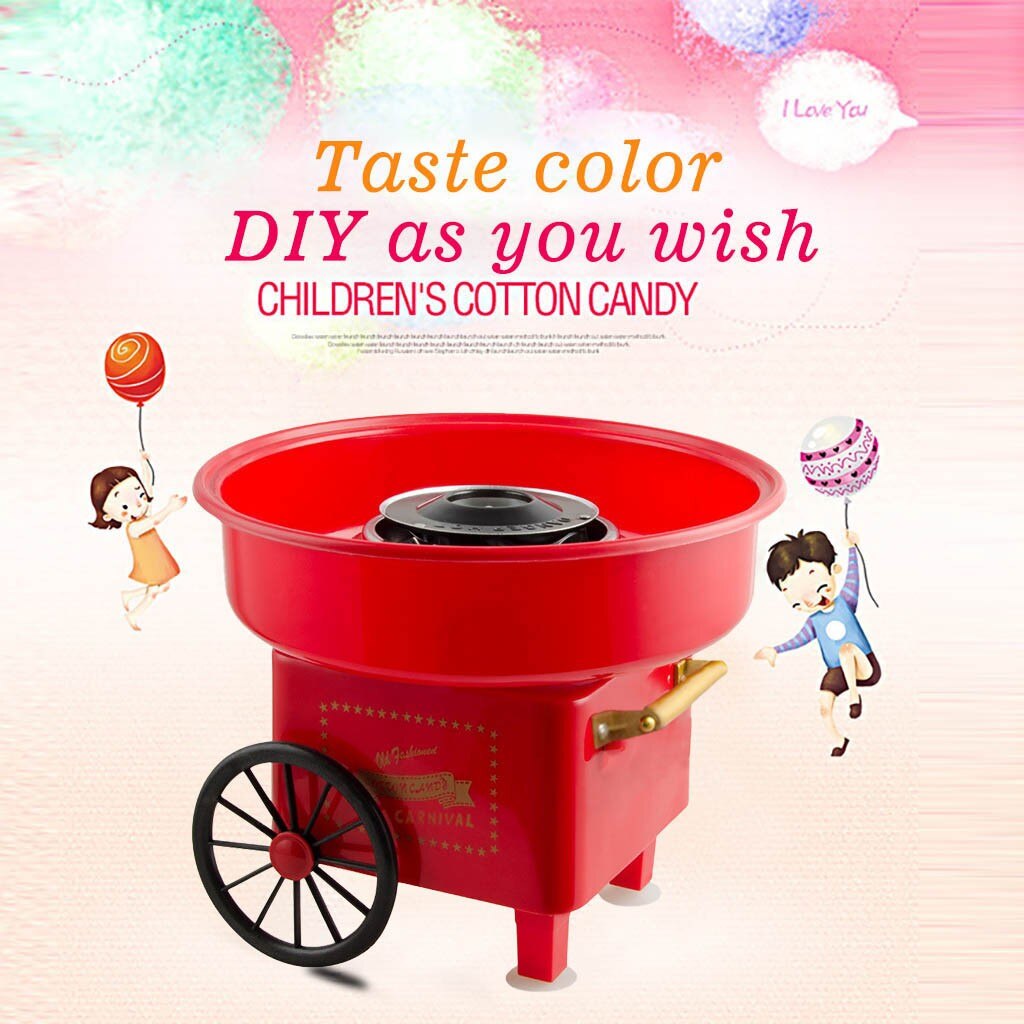 Jk-1801 Cotton Candy Machine Mini Cotton Candy Machine Mini Sweet Automatic Cotton Candy Machine Household#g30