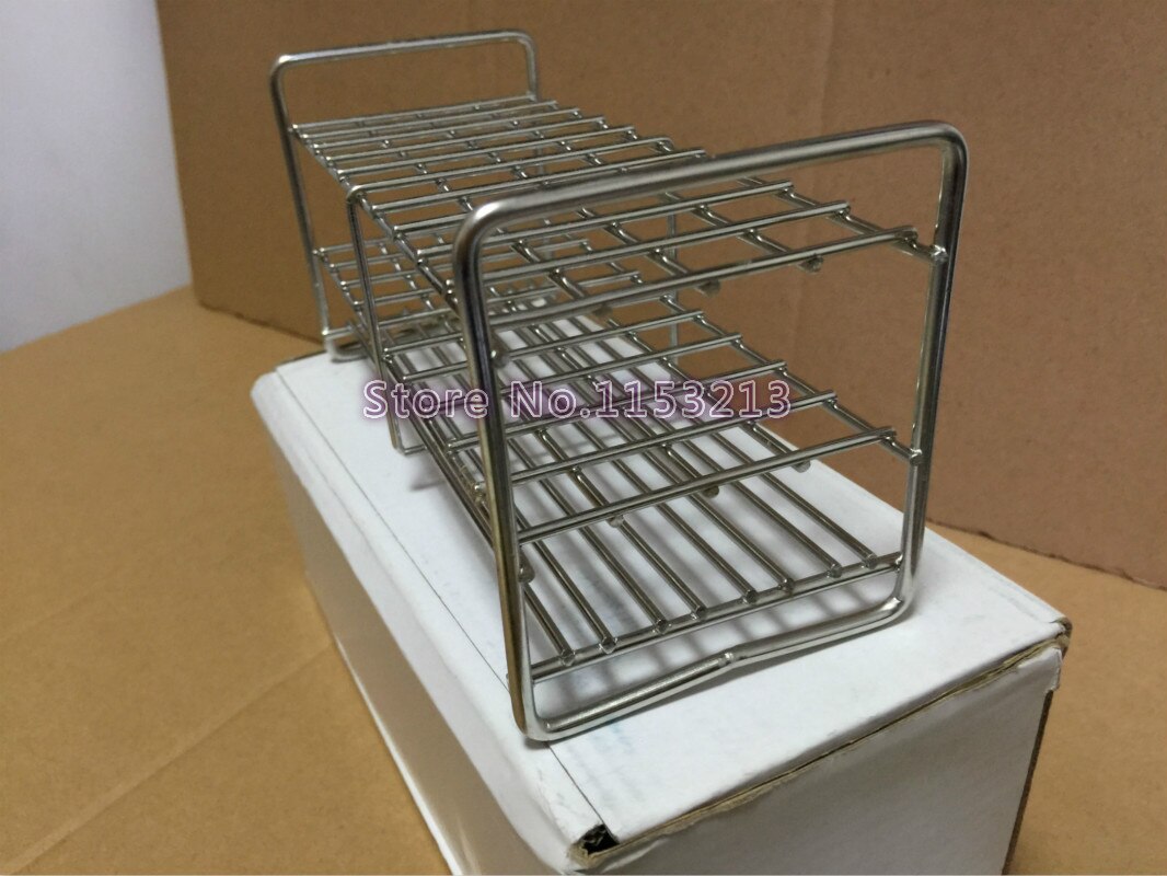 18mm*40- holes Test Tube Rack Wire Stainless Steel test tube stand frame Suitable for 18mm/19mm/19.5mm/ 40 holes