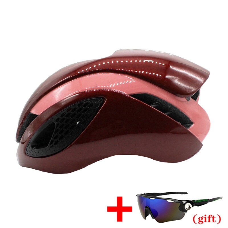 Cycling helmet Aero TT cycling helmet Road bike riding safety helmet Triathlon time trial helmet MTB capacete ciclismo: color16