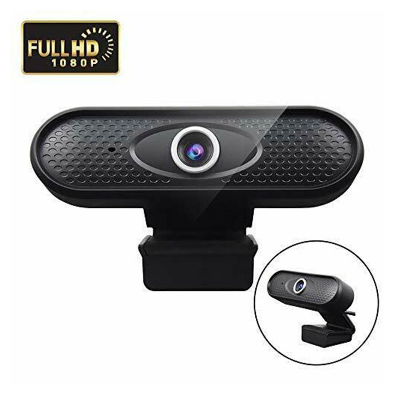 1080P H-D Webcam Hoge Resolutie Computer Randapparatuur Plastic Ingebouwde Microfoon Driverless Voor Pc Computer