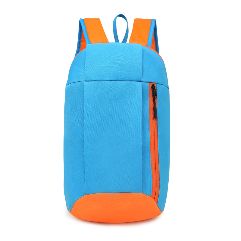 Sac à dos étanche 10L pour Sports de plein air léger, sac à dos pour Sports de plein air, voyage randonnée avec fermeture éclair avec ceinture ajustable, pour hommes, femmes et enfants: LIGHT BLUE