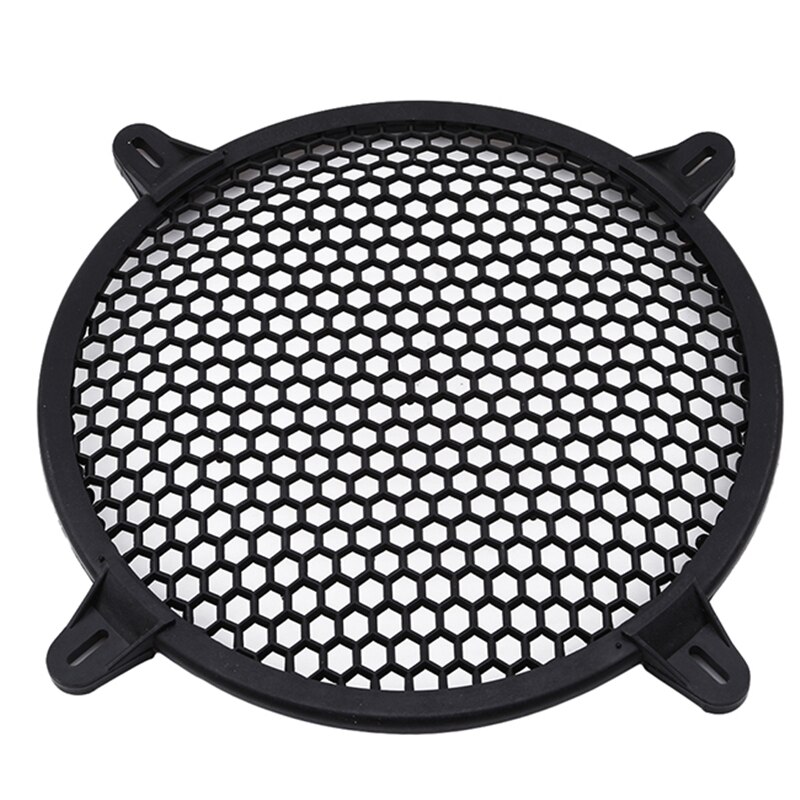 4pcs 2inch Audio Speaker Grille Protective Decorative Audio Speaker Mesh Grille Silver Yemaa