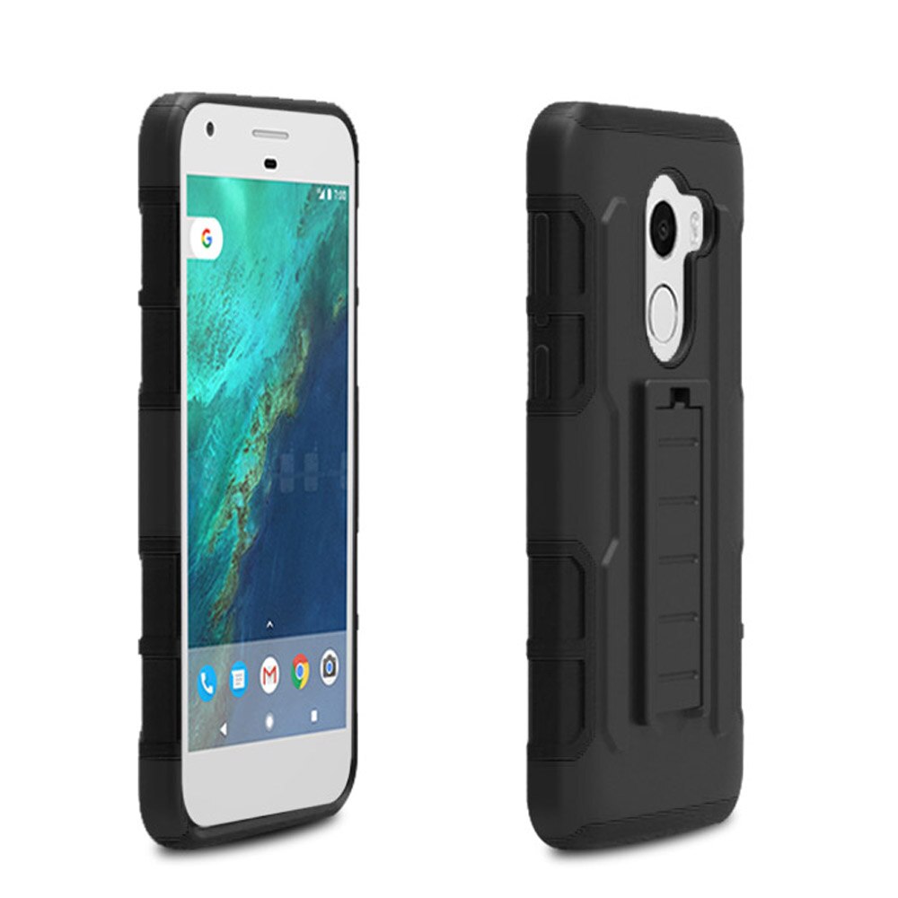 Heavy Duty Hybrid Rugged Case Belt Clip Holster Shockproof Cover For Alcatel A30 Fierce / A30 Plus / Walters /TMOBILE REVVL