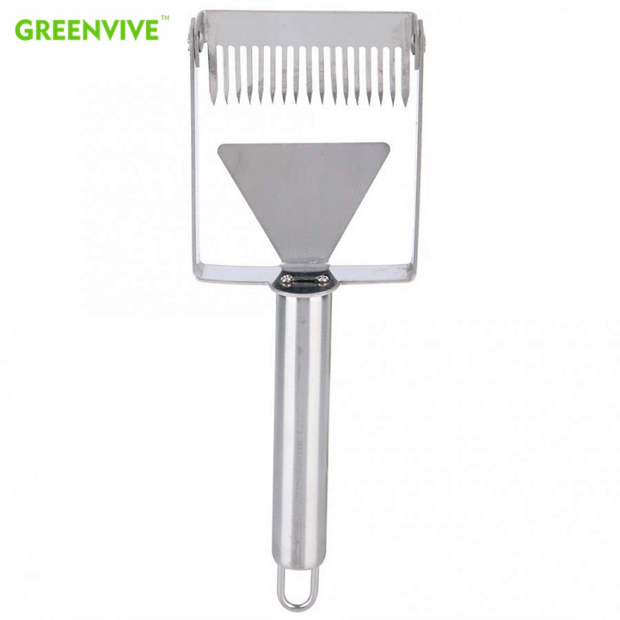 Beekeeping Equipment Multifunction Stainless steel uncapping fork Honey Scraper 17 Needles Uncapping Knife bee keeping Tool