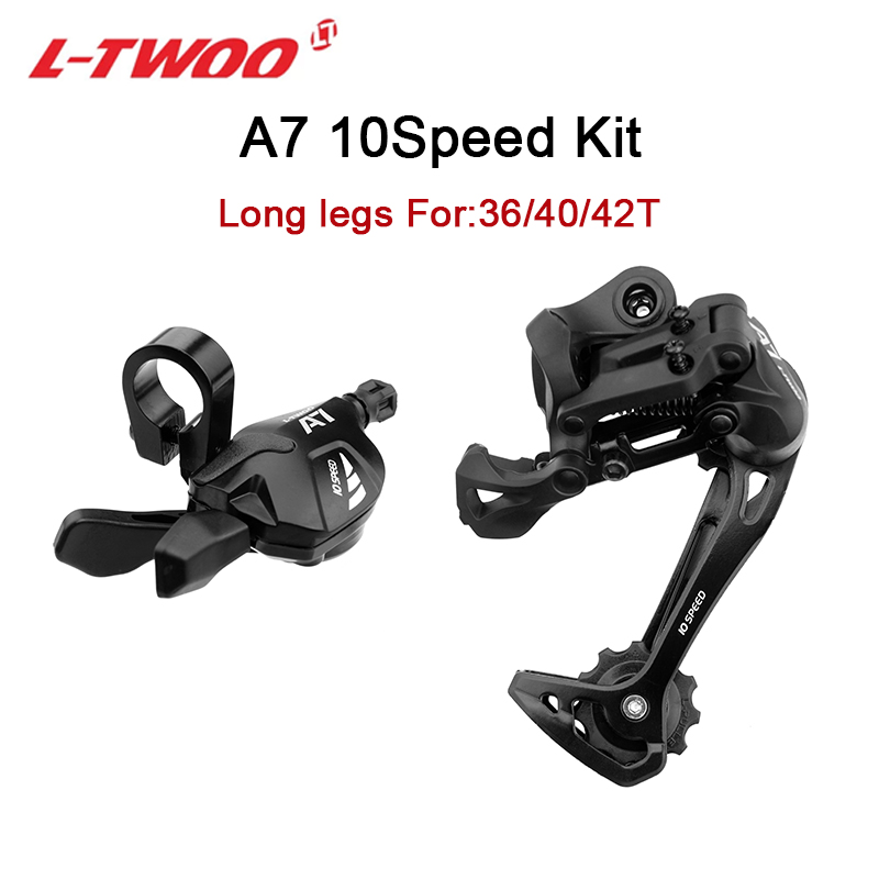 LTWOO MTB Bike Rear Derailleurs A7 10-speed Bicycle Trigger 10V Shifter Derailleurs Display for SRAM SHIMANO