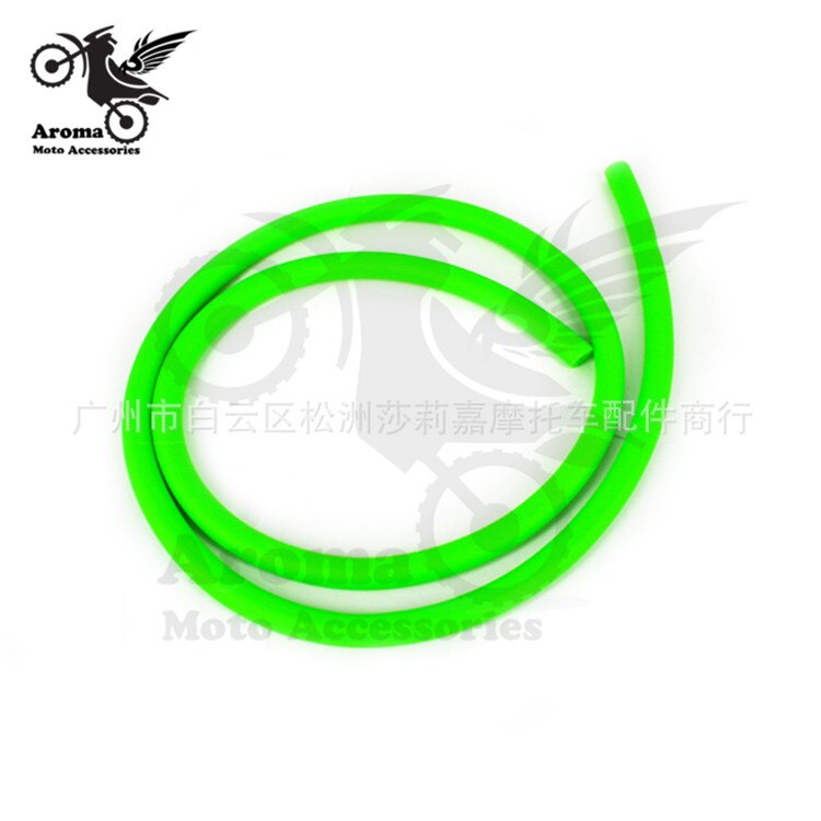 1M moto gas oil hose fuel line petrol tube pipe dirt pit bike ATV oil line for yamaha ktm honda suzuki motorcycle accessories: Green