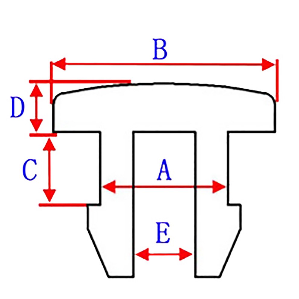 5/10/20/50pcs 10mm Silicone Rubber Hole Caps Inner Hole 7mm T-type Plug Cover Snap-on Gasket Blind Hole Seal Stopper