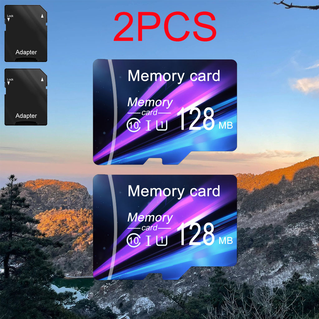 2 szt. Karta pamięci mała pojemność 128M 256M 512M karta TF do CCTV lub kamery klasa 10 szybka karta pamięci: 4GB
