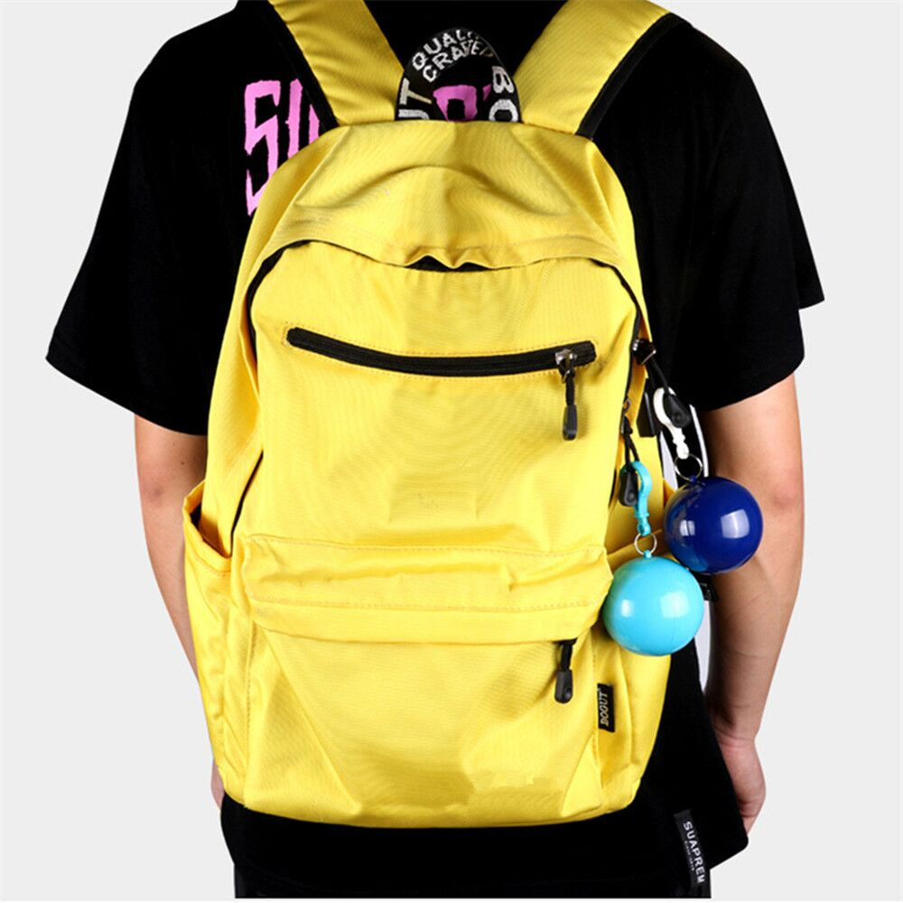 Unisex Waterproof Disposable Portable Rain Jacket Waterproof Poncho Keychain