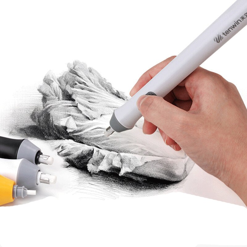 Elektrische Gum Kawaii Rubber School Schetsen Voor Hoogtepunt Draaien Gummen Leuke Student Briefpapier Gum Refill