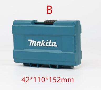 Makita værktøjskasse værktøj kuffertkasse makpac stik 821549-5 821550-0 821551-8 821552-6 opbevaringsværktøjskasse bandagevogn: Mini b