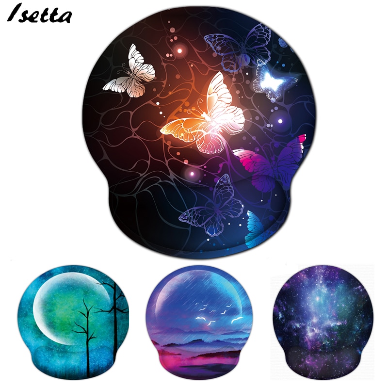 Mouse Pad with Wrist Rest Support for School Office Thicken Mouse Pads Gaming Mouse Mats for Computer Laptop