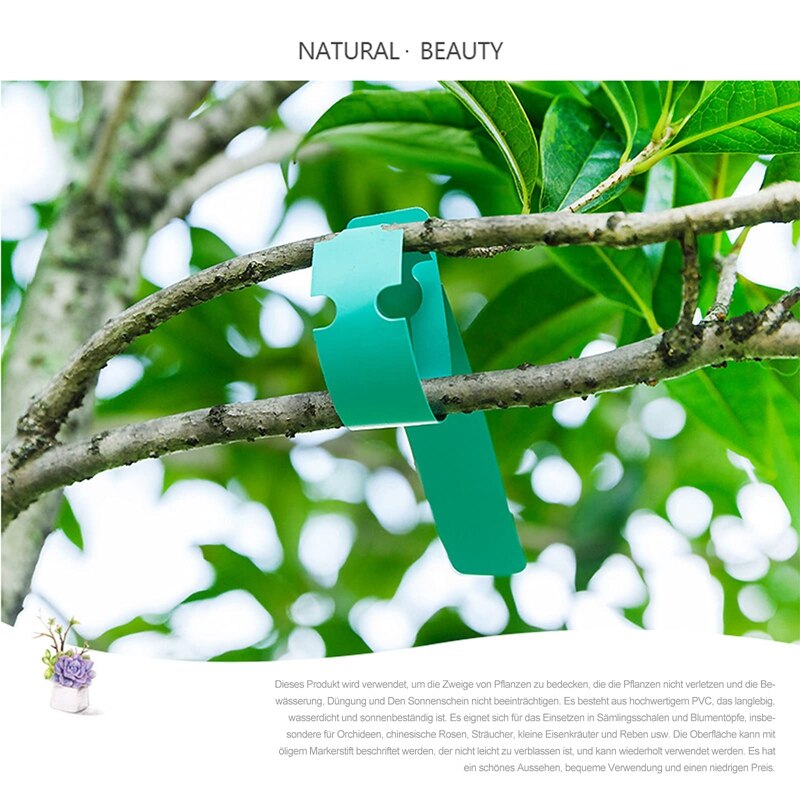 Pack of 600 Plastic Plant Stake Stick-on Labels,Waterproof Labels,Hanging Plant Signs,Labelling with Loop for Attaching