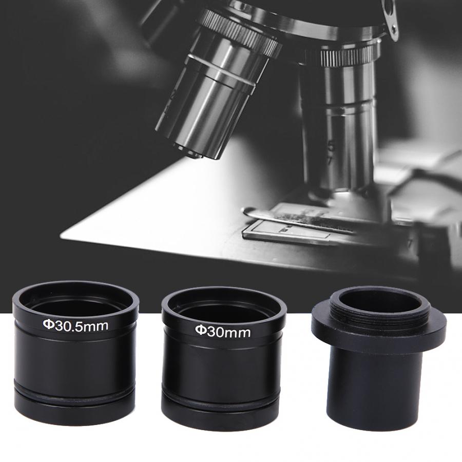 Microscope Adapter Digital Microscope Camera C-Mount Lens CCD Camera Interface Adapter Accessory